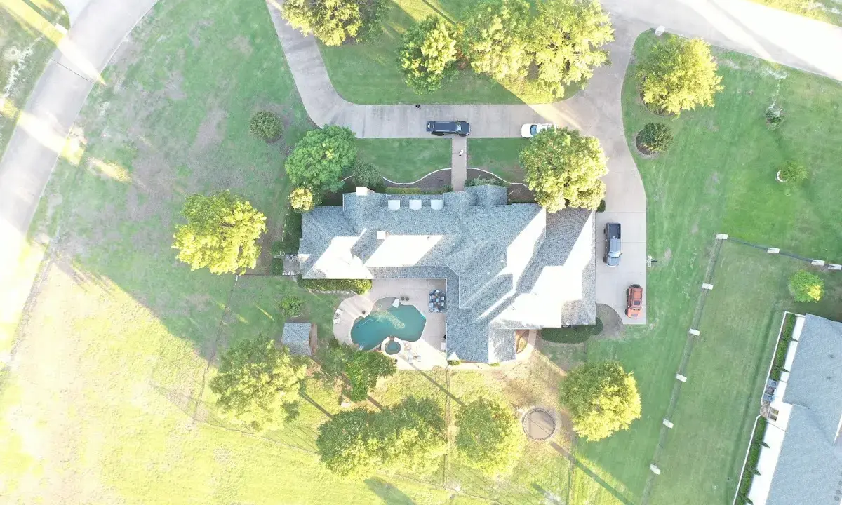 New shingle roof installation on a home in Floris